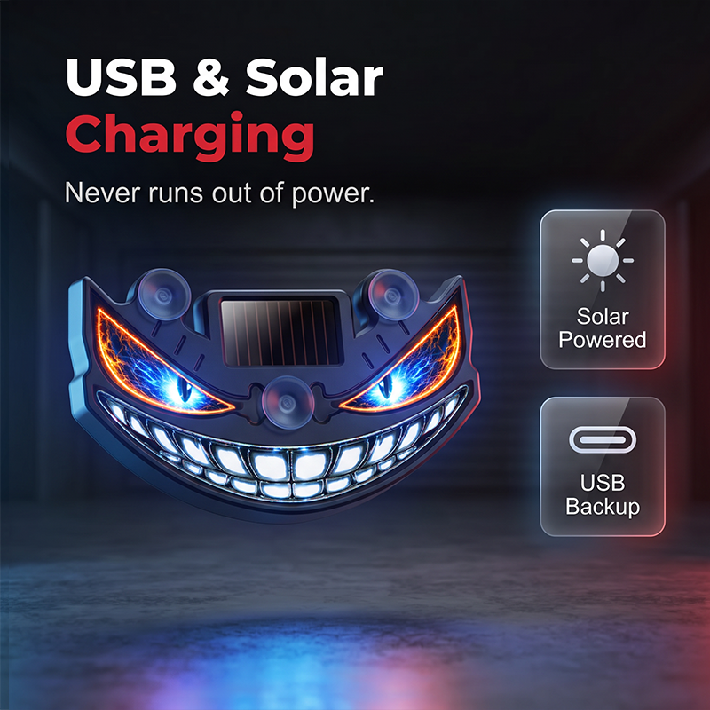 Soldevil Öga LED Bilvarningsljus