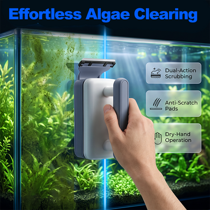 📢📢50% RABATT  NU!! ⏰Magnetisk Akvarium Glasrengöringsverktyg