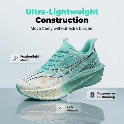 📢📢50% RABATT!! ⏰ Självlysande Splatter-Print Casual Sneakers