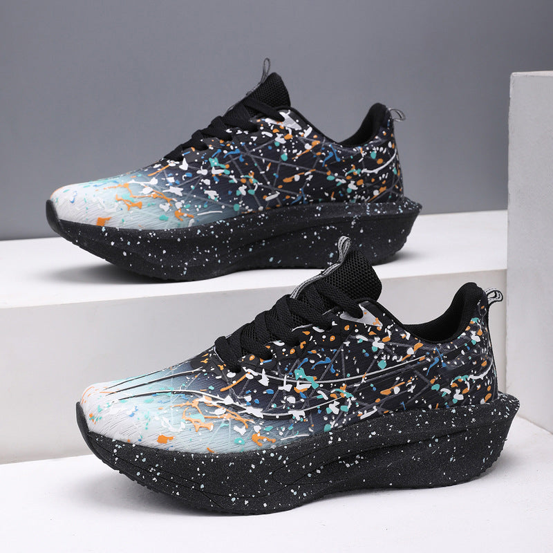 📢📢50% RABATT!! ⏰ Självlysande Splatter-Print Casual Sneakers