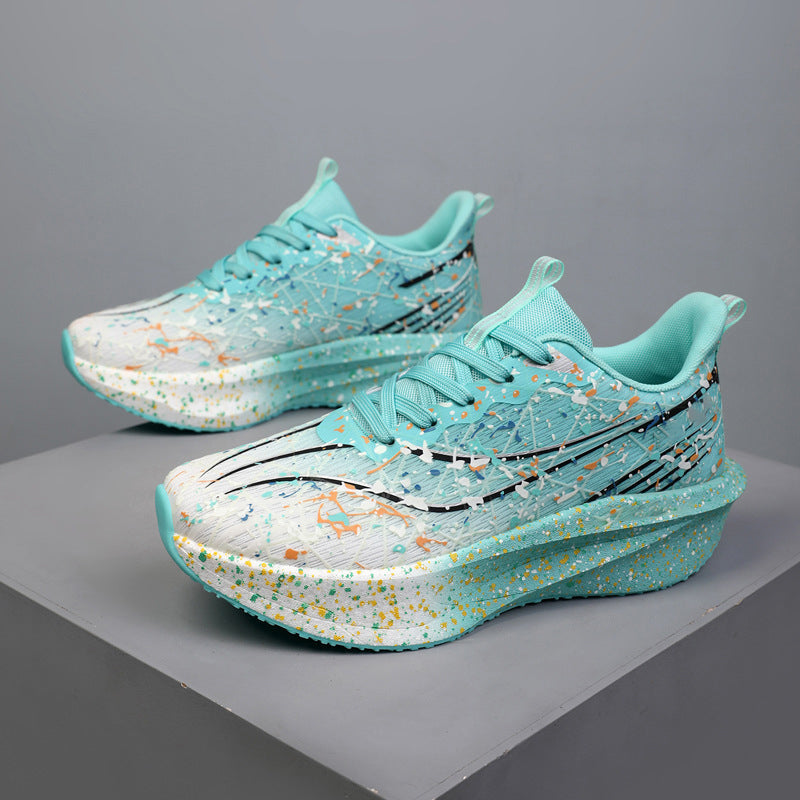 📢📢50% RABATT!! ⏰ Självlysande Splatter-Print Casual Sneakers