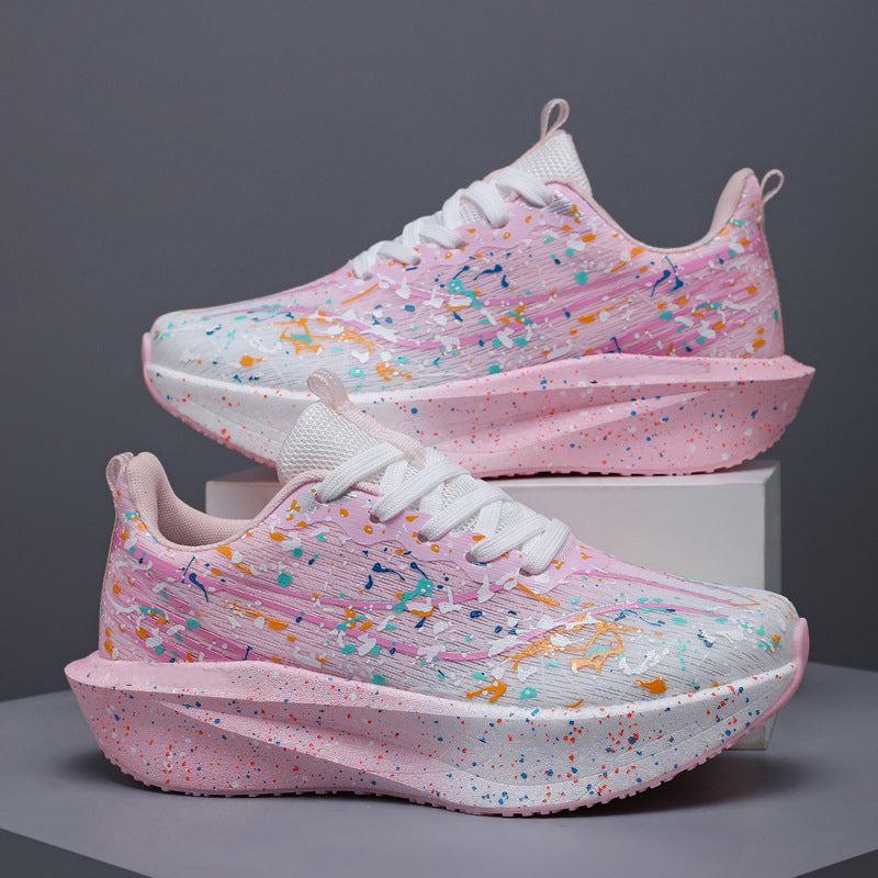 📢📢50% RABATT!! ⏰ Självlysande Splatter-Print Casual Sneakers