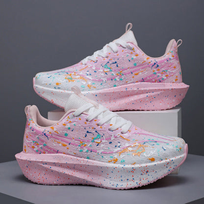 📢📢50% RABATT!! ⏰ Självlysande Splatter-Print Casual Sneakers