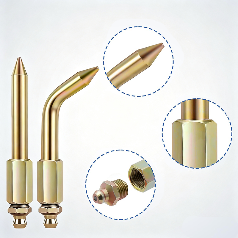 Smörjpistol Nålmunstycke Set