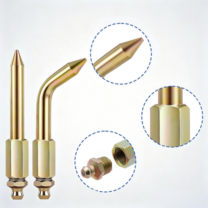 Smörjpistol Nålmunstycke Set
