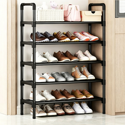 👟 50% RABATT NU! 🏠 Multilager Skoförvaringshylla – Hög Kapacitet & Stabil – Snabb Montering Utan Verktyg – Perfekt för Hall, Sovrum & Garage ✨