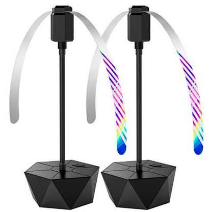 USB-laddningsbar hopfällbar utomhusflugfläkt