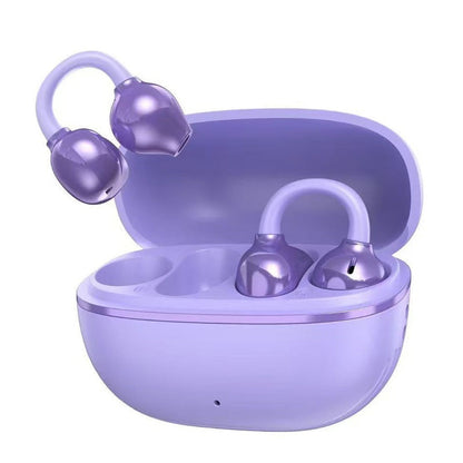 🔥Bluetooth 5.4 Clip-On Open Ear-öronsnäckor med brusreducering