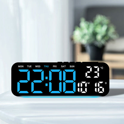 ⌚️LED Digital Väckarklocka med Datum, Temperatur & Veckodag
