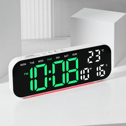 ⌚️LED Digital Väckarklocka med Datum, Temperatur & Veckodag