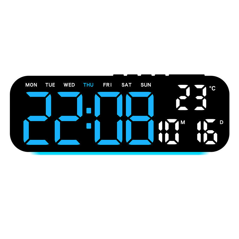 ⌚️LED Digital Väckarklocka med Datum, Temperatur & Veckodag