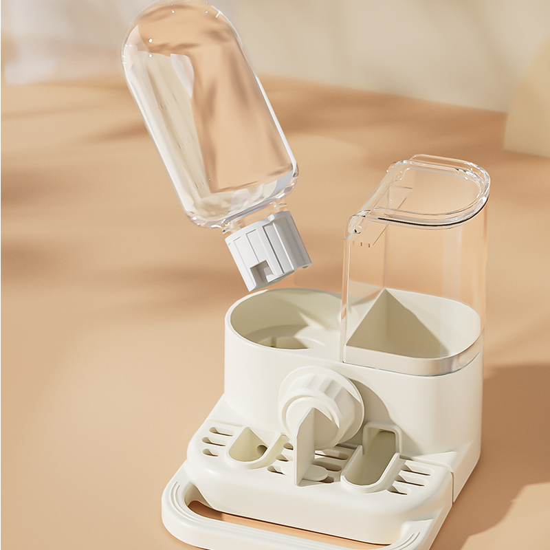 🐦 50% RABATT NU! 💧 2-i-1 Automatisk Fågelmatare & Vattendispenser för Bur – Utrymmesbesparande & Justerbar – Gravitationsmatad & Lättövervakad 🐤