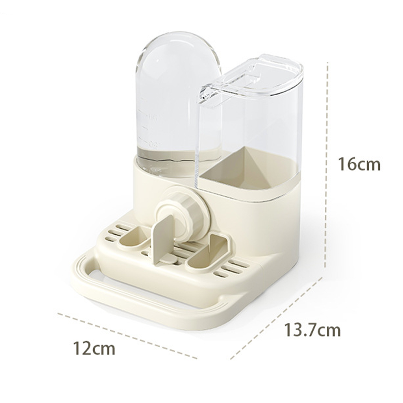 🐦 50% RABATT NU! 💧 2-i-1 Automatisk Fågelmatare & Vattendispenser för Bur – Utrymmesbesparande & Justerbar – Gravitationsmatad & Lättövervakad 🐤