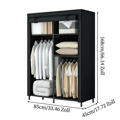 ⏰【Begränsat Erbjudande – 50% Rabatt!】👔 Lättmonterat Klädskåp i Nonwoven-tyg