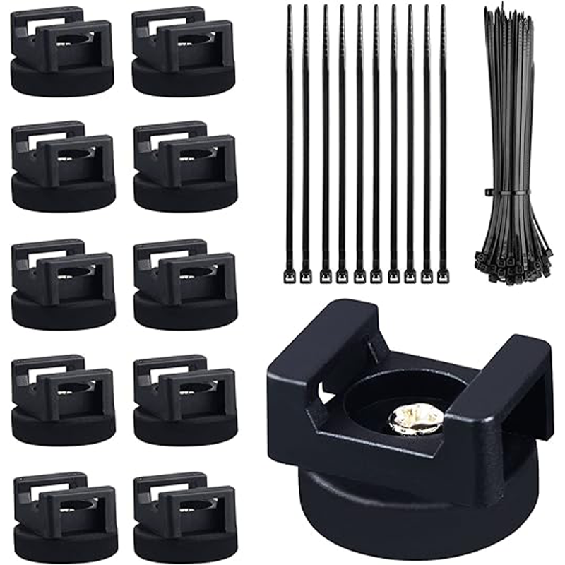 Magnetisk Kabelbindare med Monteringssats