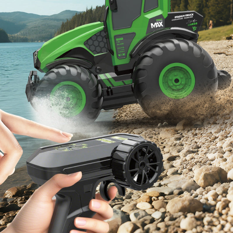 Amfibisk Terrängbil RC Traktor Leksak