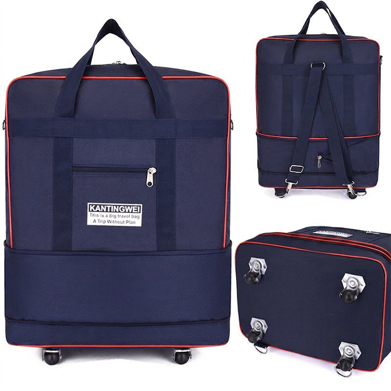 🔥 50 % RABATT! 🧳 Vattentät XXL-resväska i Oxford-tyg ✨ Extra stor kapacitet, hopfällbar och perfekt för resor, flytt och incheckat bagage