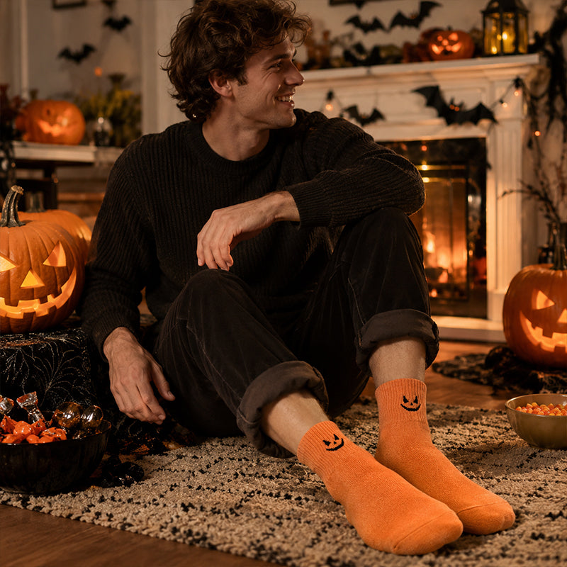 Andningsbara Halloween-strömpor