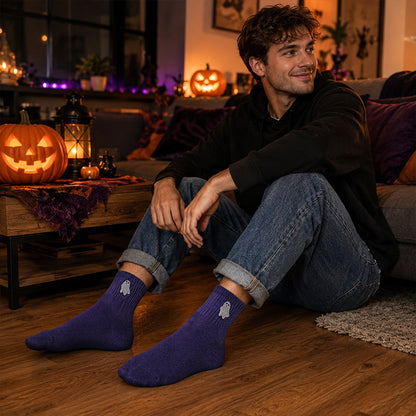 Andningsbara Halloween-strömpor