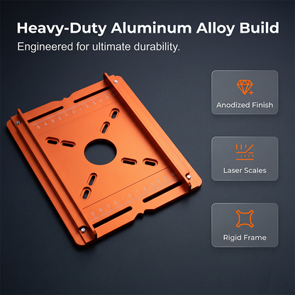 🔧 50% RABATT NU! ⚙️ Aluminiumlegeringens Träfräsningsfäste för Spårning – Precisionsstyrning & Stabil Konstruktion – Perfekt för Professionell Träbearbetning & DIY 🛠️