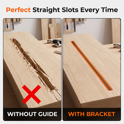 🔧 50% RABATT NU! ⚙️ Aluminiumlegeringens Träfräsningsfäste för Spårning – Precisionsstyrning & Stabil Konstruktion – Perfekt för Professionell Träbearbetning & DIY 🛠️