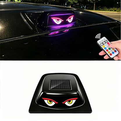 Soldriven Varningslampa för Biltak