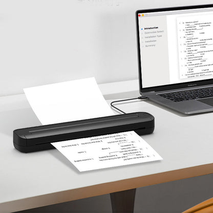 🛍️ 60% RABATT! 📄 Tragbarer Bluetooth-Thermodrucker – Kabellos, tintefrei & kompakt – Ideal für A4, Büro, Studium & Reisen ⚡