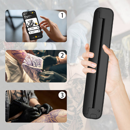 🛍️ 60% RABATT! 📄 Tragbarer Bluetooth-Thermodrucker – Kabellos, tintefrei & kompakt – Ideal für A4, Büro, Studium & Reisen ⚡
