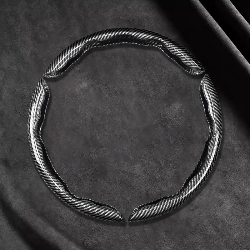 Universellt rattöverdrag i kolfiber