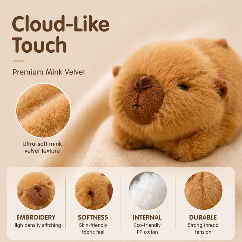 🧸 50% RABATT NU! Söt plysch kylskåpsmagnet docka – mjuk minksammet, dold magnet & perfekt för kylskåp, datorer, väskor – även bilen! 🐻🚗✨