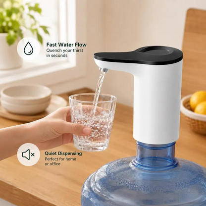 🎉 2026 Rea — Över 49 000 Sålda! 💞 Elektrisk Vattendispenser Pump – Enkel Hydrering Var Som Helst 🌸
