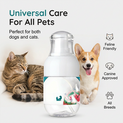 🧴 50% RABATT NU! Tandvårdsvätska för husdjur – utan borste – löser upp plack & tandsten, fräschar andedräkten – tillsätt i vattenskålen 🐾✨