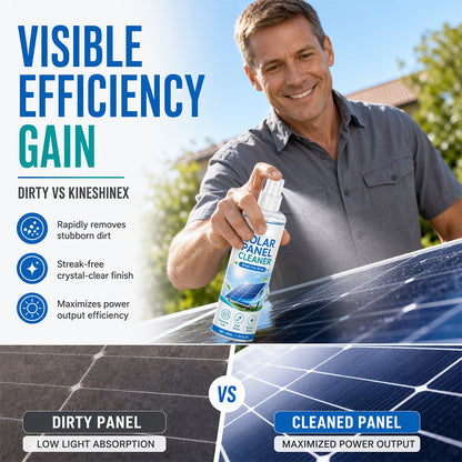 🛒 50 % RABATT NU! ☀️ Rengöringsspray för Solpaneler – Hjälper Till Att Avlägsna Smuts & Hålla Panelerna Rena 💧✨