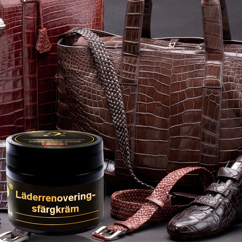 🔥 50 % RABATT! 🧵 Läderfärg för renovering – återställ färg, dölj repor och ge gammalt läder nytt liv ✨