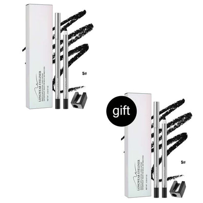 Vattentåt Gel Eyeliner Penna 💧 Krämig Gel, Sitter Kvar – Från Vattenlinje till Wing, Perfektion som Varar ✨