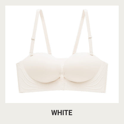 👙 50% RABATT NU! Osynlig band främre spänne push‑up bh – justerbara, dolda band & sömlös komfort – perfekt för axelbandslösa och urringade outfits 💖✨