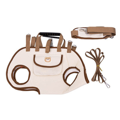 🐱 50 % RABATT NU! 🎒 2-i-1 bärsele för små hundar & katter – vadderad axelrem, ventilerande tyg & justerbar passform 🐾