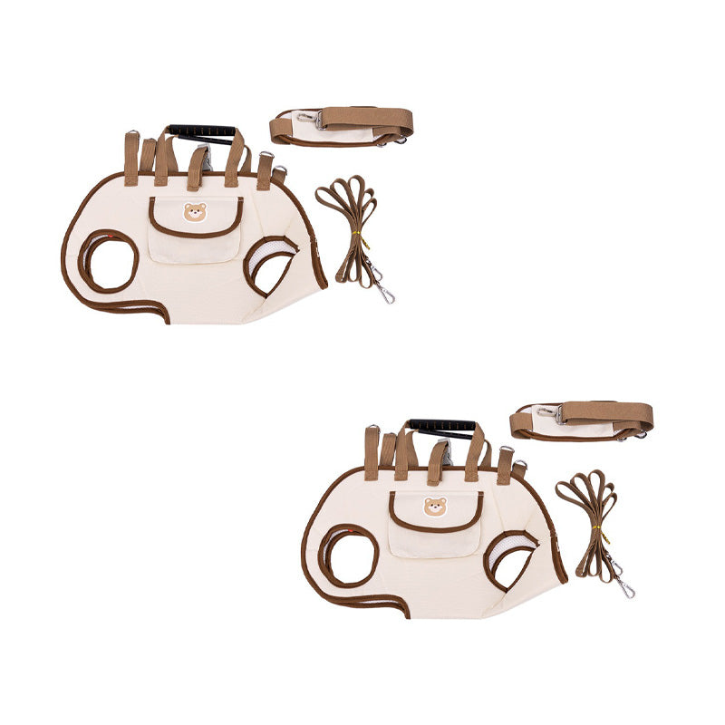 🐱 50 % RABATT NU! 🎒 2-i-1 bärsele för små hundar & katter – vadderad axelrem, ventilerande tyg & justerbar passform 🐾