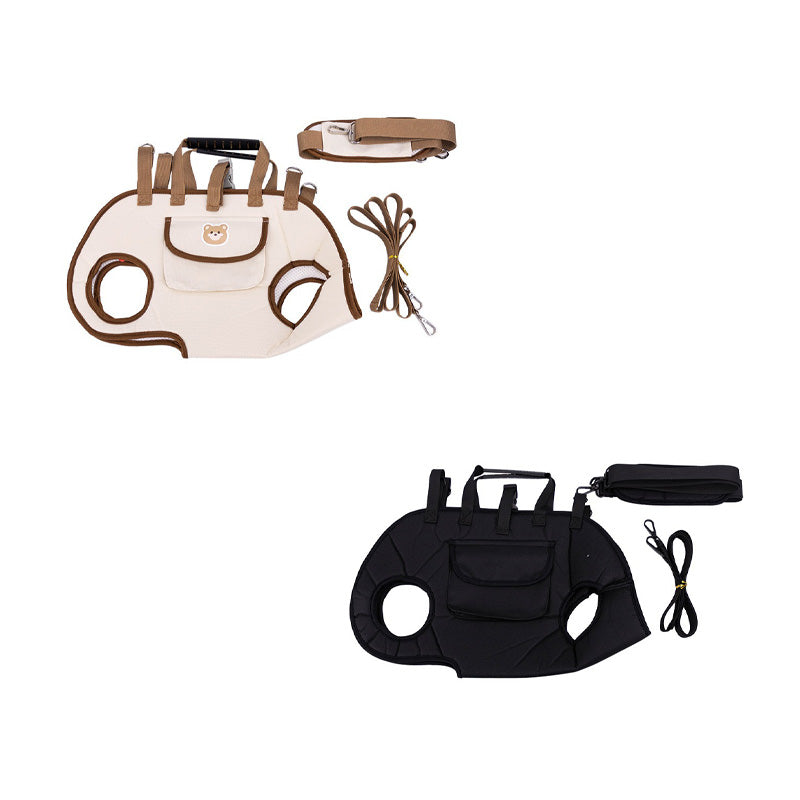 🐱 50 % RABATT NU! 🎒 2-i-1 bärsele för små hundar & katter – vadderad axelrem, ventilerande tyg & justerbar passform 🐾