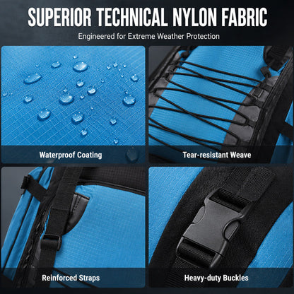 🎒 50 % RABATT NU! ⛰️ 90L Outdoor vandringsryggsäck – vattentät nylon, flera fack & ergonomisk support – perfekt för äventyr ✨
