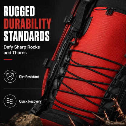 🎒 50 % RABATT NU! ⛰️ 90L Outdoor vandringsryggsäck – vattentät nylon, flera fack & ergonomisk support – perfekt för äventyr ✨