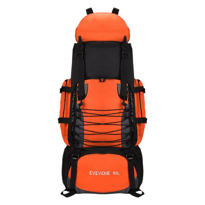 🎒 50 % RABATT NU! ⛰️ 90L Outdoor vandringsryggsäck – vattentät nylon, flera fack & ergonomisk support – perfekt för äventyr ✨