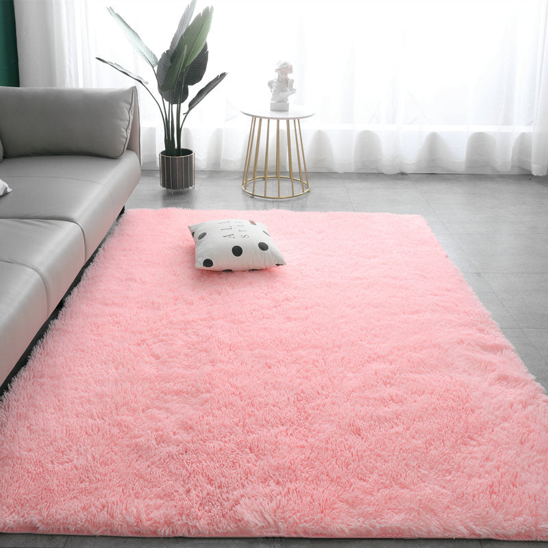 🌈 50 % RABATT NU! 🏠 Perfekt present – gradient färg fusk päls golvmatta – mjuk, maskintvättbar & halkfri – lyxig komfort för hemmet 🛋️