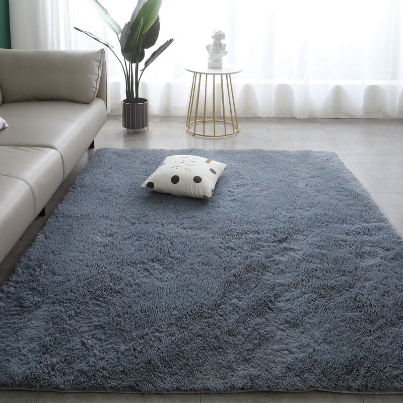 🌈 50 % RABATT NU! 🏠 Perfekt present – gradient färg fusk päls golvmatta – mjuk, maskintvättbar & halkfri – lyxig komfort för hemmet 🛋️