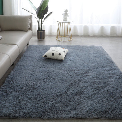 🌈 50 % RABATT NU! 🏠 Perfekt present – gradient färg fusk päls golvmatta – mjuk, maskintvättbar & halkfri – lyxig komfort för hemmet 🛋️