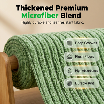 🧻 50 % RABATT NU! ✨ Rivbar mikrofiberduk – tjock, superabsorberande & tar bort fett utan ansträngning 🧼