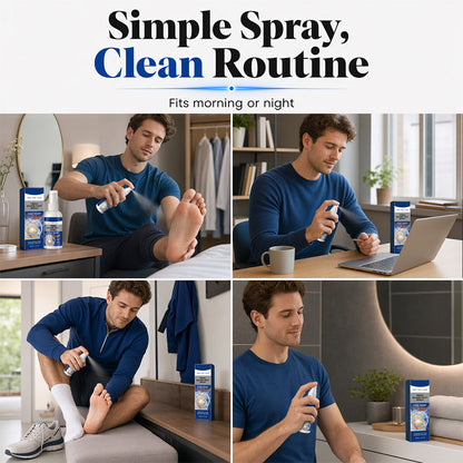 📢📢50% RABATT NU!! ⏰Portabel Fotfräschande Spray 30ml