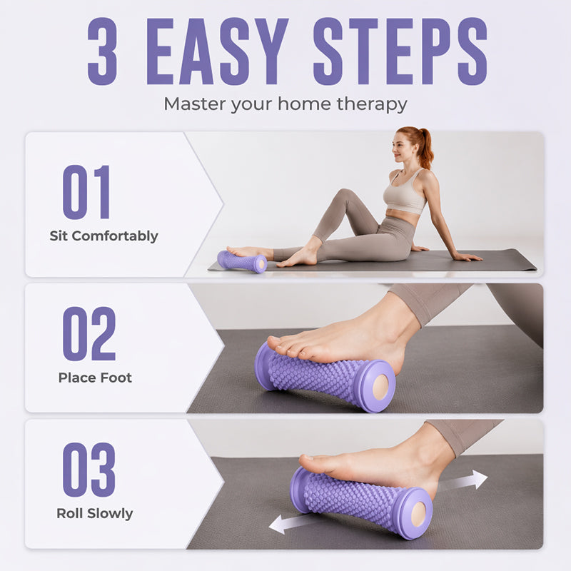 TPE Fußmassagerolle zur Linderung von Plantarfasziitis