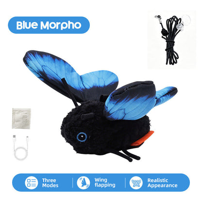 🦋🐱 Leksak med smart sensor och vingslagande fjäril – 50 % rabatt! Rörelseaktiverad, realistisk flygning, interaktivt nöje – håller din katt sysselsatt i timmar. 🔥✨