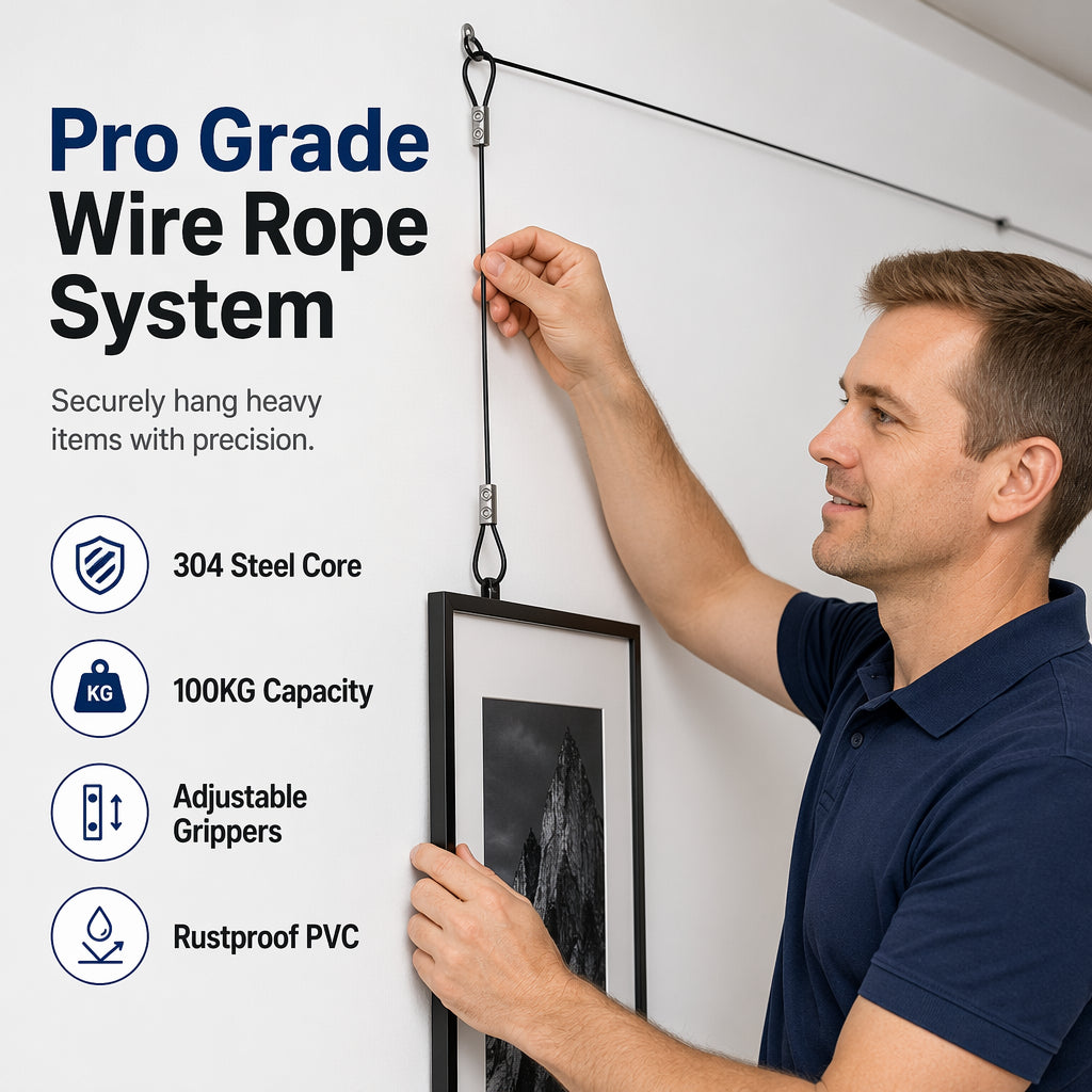 Vertikal Wirerep Klämma